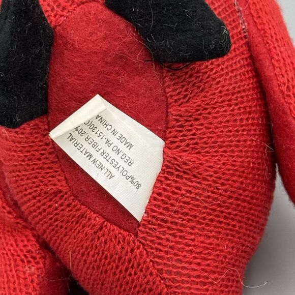 Vtg Cardinal Bird 10" Plush Stuffed Animal Knit Weighted Base Hobby Lobby READ - Picture 8 of 9